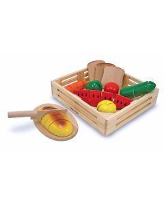 Holz Lebensmittel "Essbares" zum Schneiden  29 Teile 