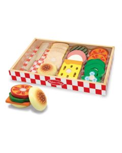 Sandwich Set aus Holz  