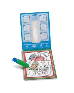 Malbuch "Tiere" mit Wasser