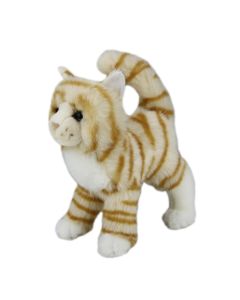 Plüschkatze orange-getigert