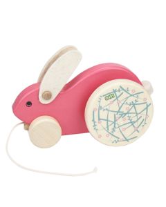 BAJO Hase pink auf Rädern 