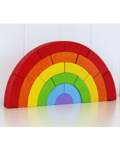 Bajo Regenbogen Bausteine aus massivem Holz