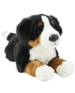 Stofftier Berner Sennenhund liegend