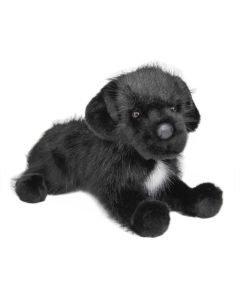 Plüschtier Neufundländer-Welpe in Schwarz