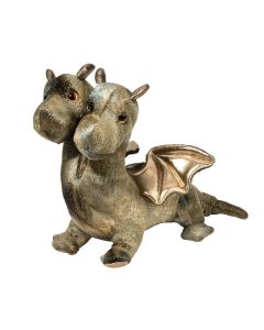Zweiköpfiger Stofftier Drache "Deuce" 