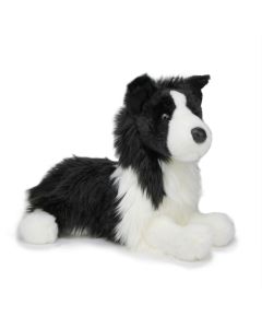 Stofftier Border Collie "Chase" in Schwarz-Weiß