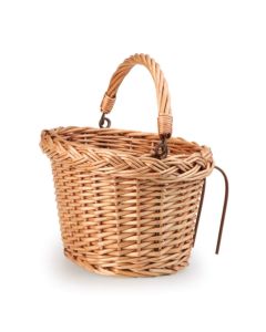 Weidenkorb für kleine Kinderfahrräder