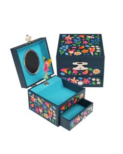 Musik-Schmuckkästchen im "Fairies in the Garden" Design