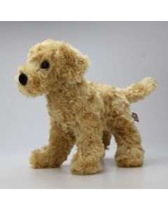 kleiner Plüschtier Hund "Golden Retriever" mit Fell in gold-beige