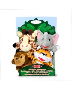 Handpuppen Zoo-Tiere im 4er Set