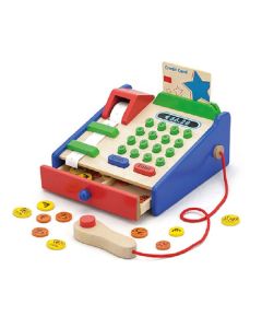 VIGA Spiele-Kasse aus Holz