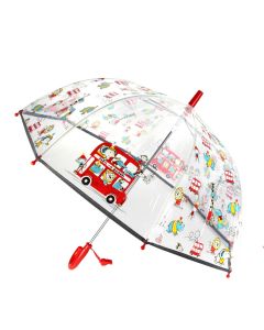Stockschirm für Kinder durchsichtig mit Tiermotiven