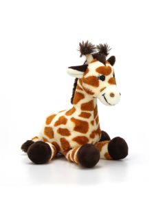 Kleine Plüschtier Giraffe mit Schlenkerbeinen