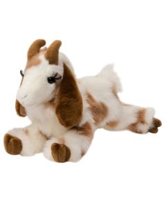 Kuscheltier Ziege "Brady" braun weiß liegend 41 cm