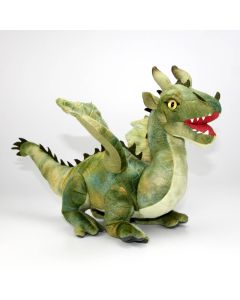 Stofftier Drachen in Gr&uuml;n 