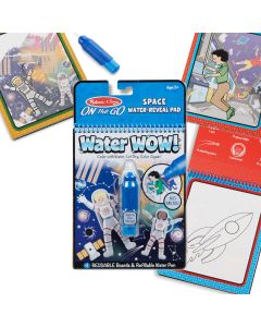 Wassermalblock zum Thema Weltraum