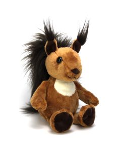 Plüschtier Eichhörnchen in Braun mit Schlenkerbeinen