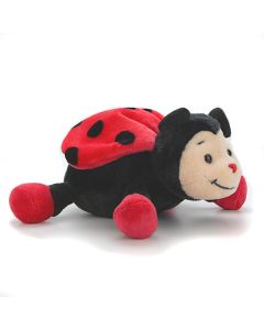 kleiner Stofftier Marienkäfer "Bolle" 15 cm lang