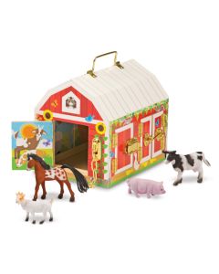 Bauernhof-Scheune mit Schlössern und Riegeln