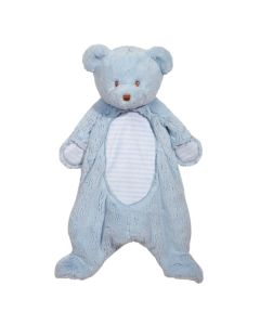 Kuscheltuch Plüsch-Bär in Hellblau