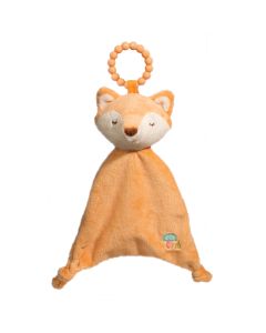 Schmusetuch Fuchs mit Beissring