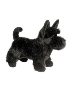 Scottish Terrier als Plüschhund in Schwarz