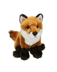 Plüschfuchs sitzend