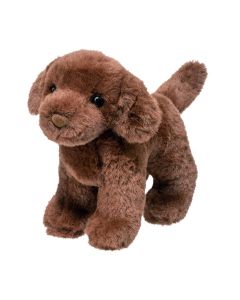 Mini Kuscheltier Hund Labrador in Braun