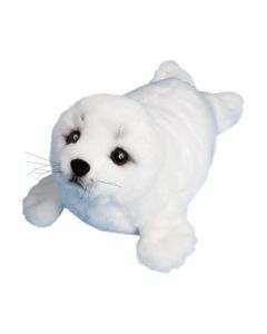 weiße Plüschtier Robbe