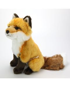 Kuscheltier Fuchs sitzend