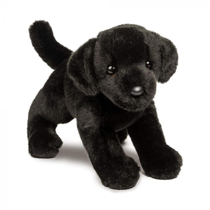 weicher 40cm Labrador schwarz Plüsch Hund Stofftier Plüschtier Kuscheltier Welpe 