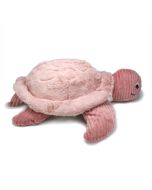 Plüsch-Schildkröte in Rosa 50 cm groß