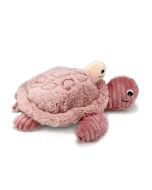 Stofftier Schildkröte in Rosa im herausnehmbaren Baby im Panzer
